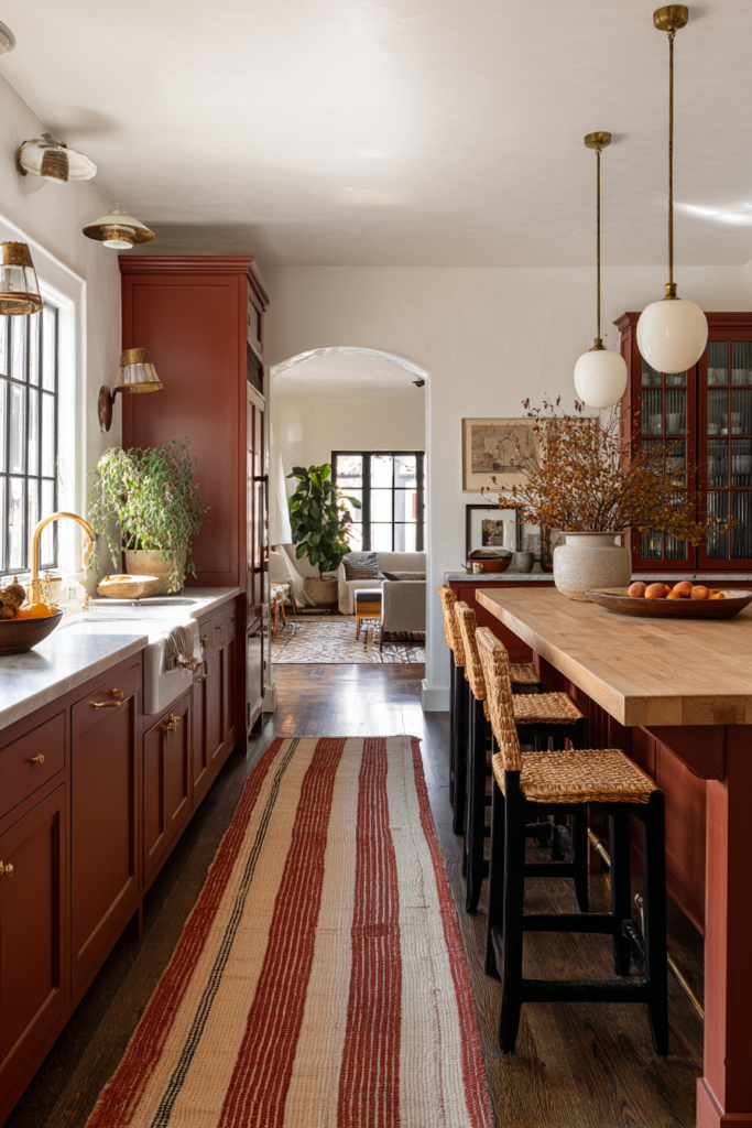 feitan.123 head on shot of a kitchen. in the style of amber lew 5ec67b59 253f 4d18 b17c 05a4af7945ff