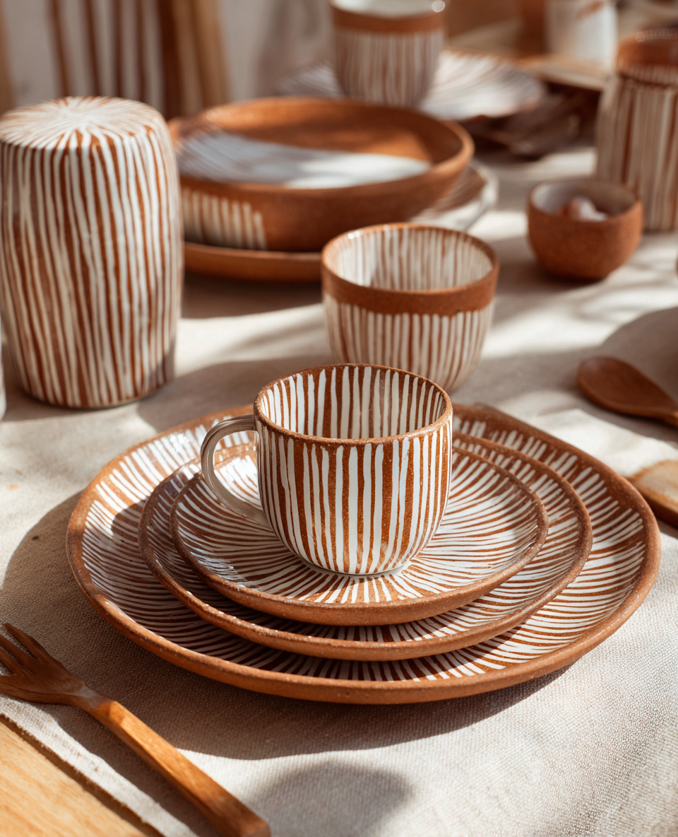 juntong1994 ceramic bouclier striped patterned plates and cups 12a2f29c ffe0 4289 aca8 dcde8ff49bfa