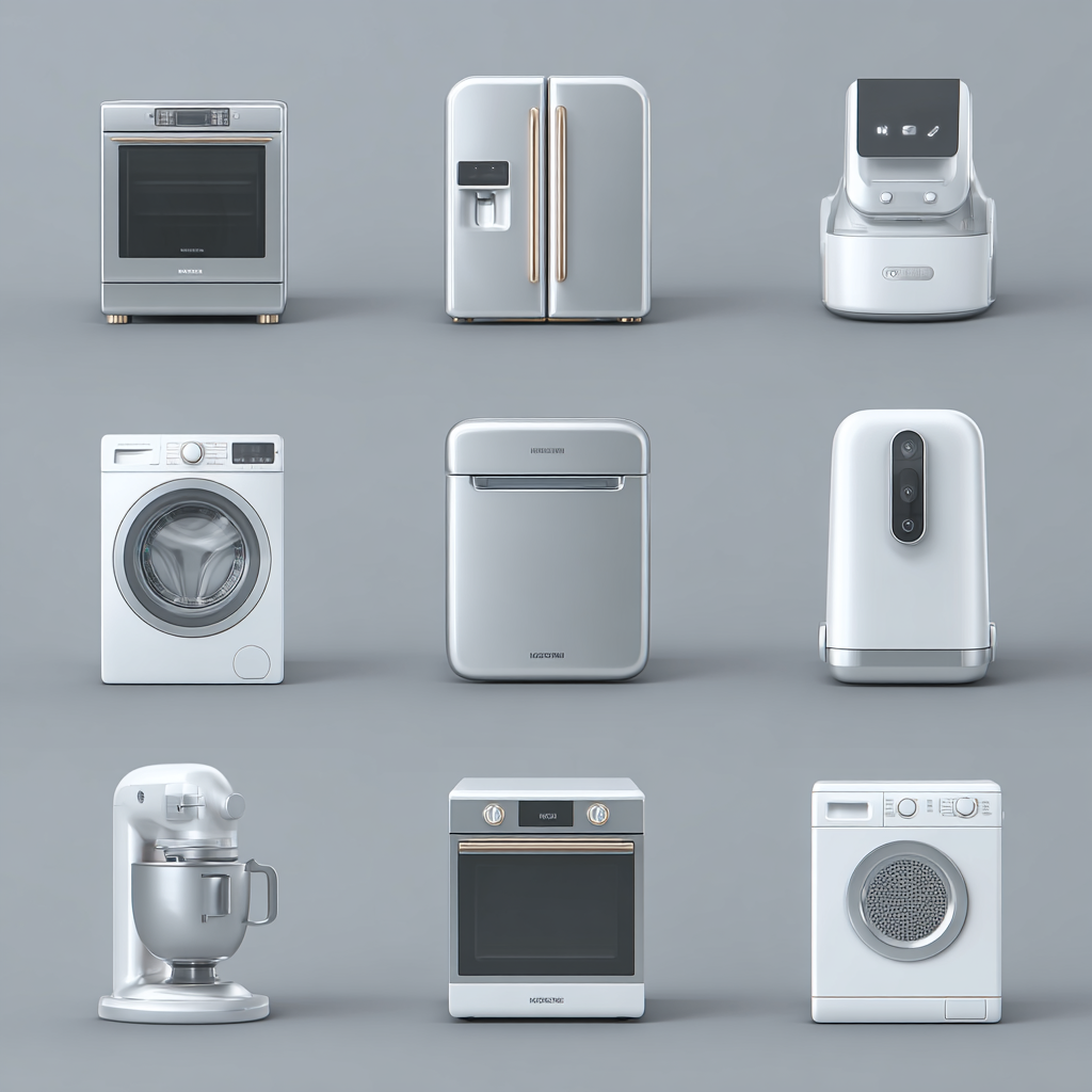k.atrina 902 a grid of 9 sets of futuristic home appliance icon 25d1c542 6929 4d04 b2e4 483ef9c887a3
