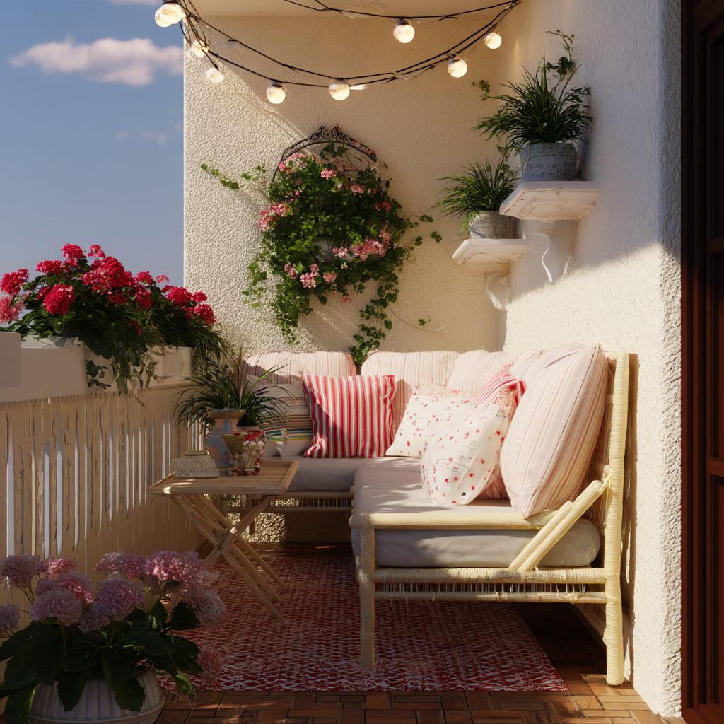 panzerguard photorealistic photo of a small balcony decorations 6f587a5a cda8 44bc b4f9 14252d5c0e95
