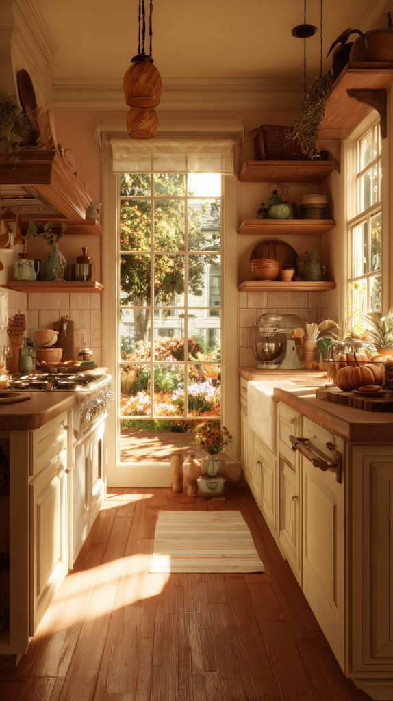 pranjali inviting cottage kitchen with large windows framing a 9cb592f1 827a 48df 9e05 89126f36098f