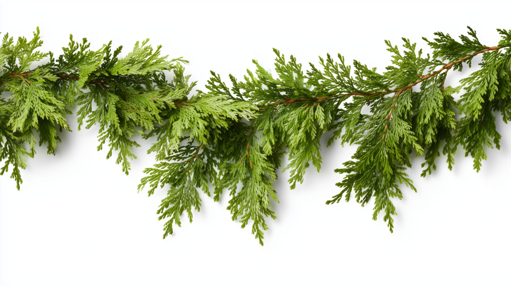 snuffyhuffy865 garland made of hemlock isolated on white backgr 97056da6 0e2a 47b5 8838 785626e25d48 (1)