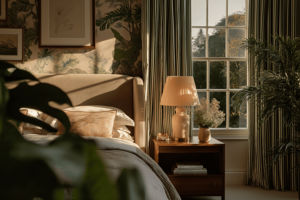 u1875529335 maximalist bedroom scene focusing on the bedside ta a1495064 adab 4ac0 908b 69ae34784d6c