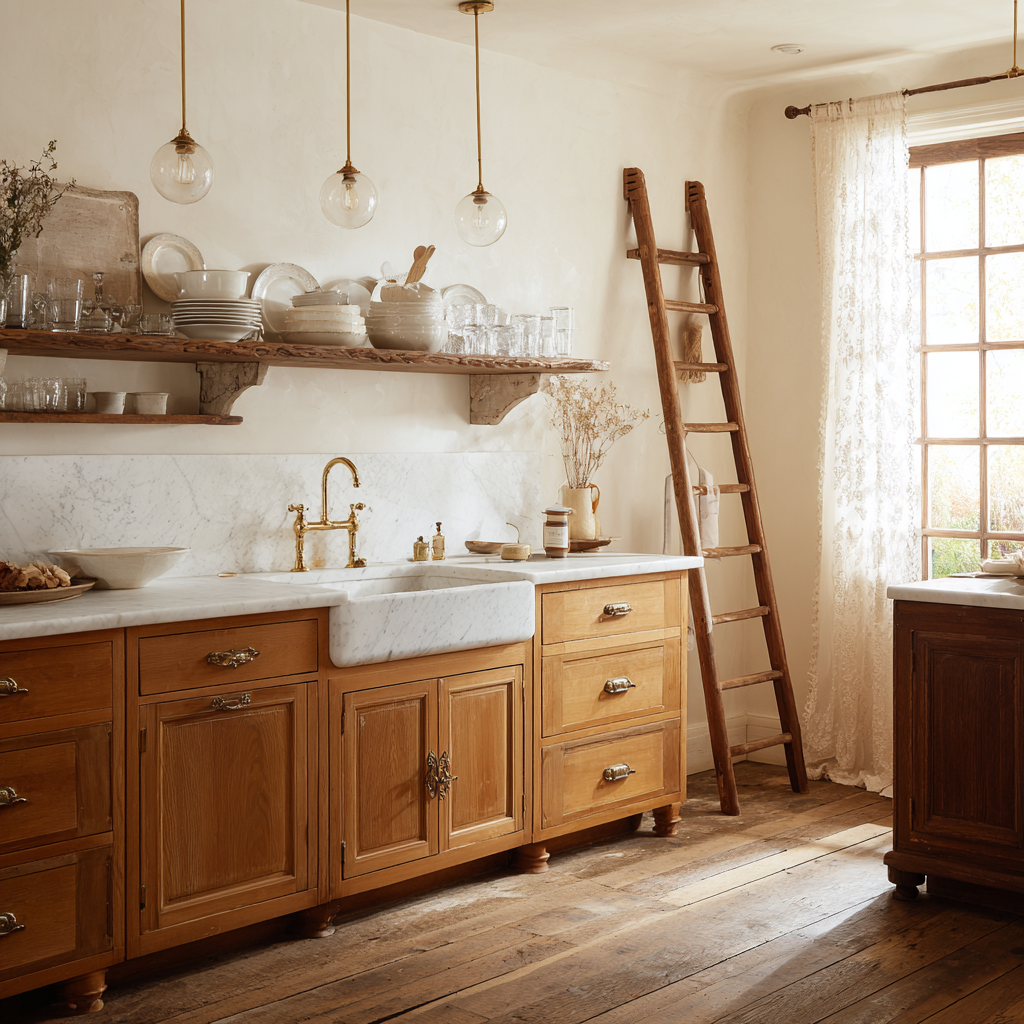 wheroo photograph of a simple kitchen scene with grandmacore ki 2bdbdc0e d0a5 47a3 ae44 b9f3d0f42c09